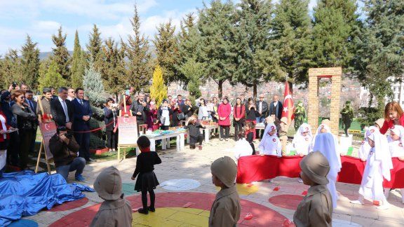 Zübeyde Hanım Anaokulu "81 İl Omuz Omuza" Proje Sergisi açıldı