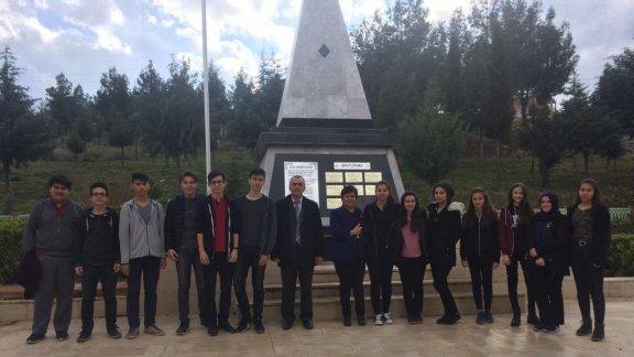 Mehmet Cadıl Anadolu Lisesi ve Adem Tolunay Fen Lisesince düzenlenen "Yurdumun Değerleri" Vatanseverlik Değerinin İşlendiği Etkinlikler başladı